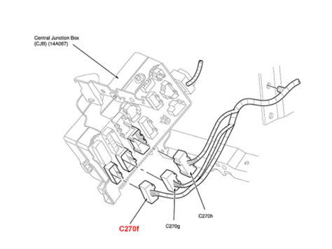 central air junction box|2004 f250 central junction box.